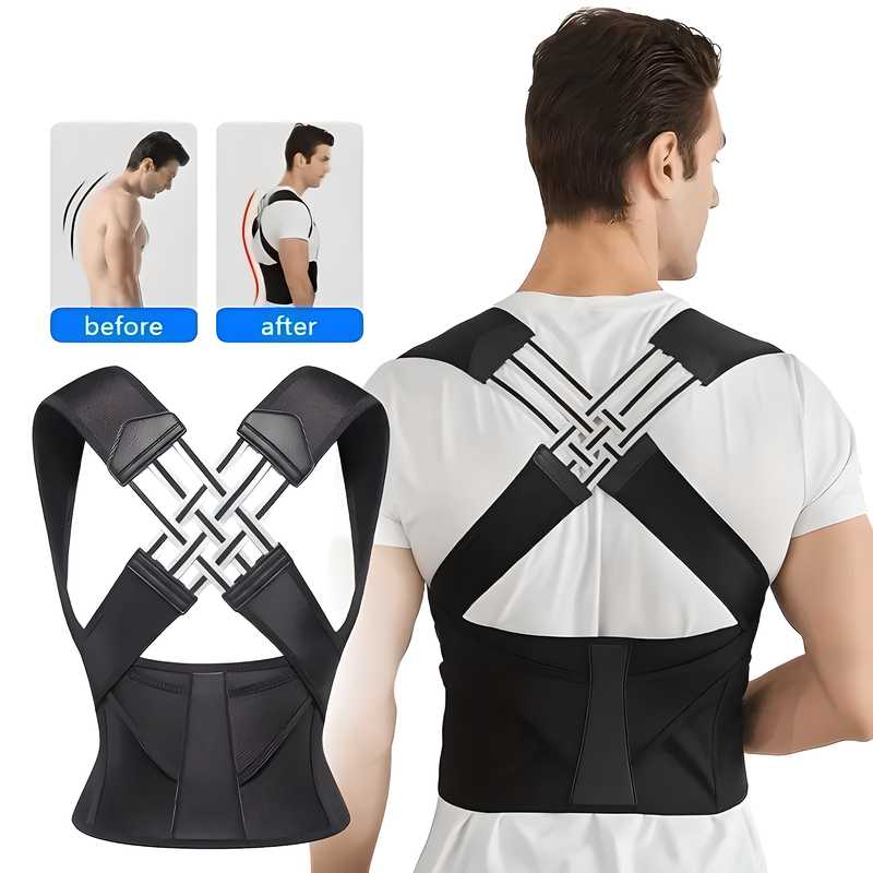 Back Pain Relief Belt Posture Corrector for Men & Women